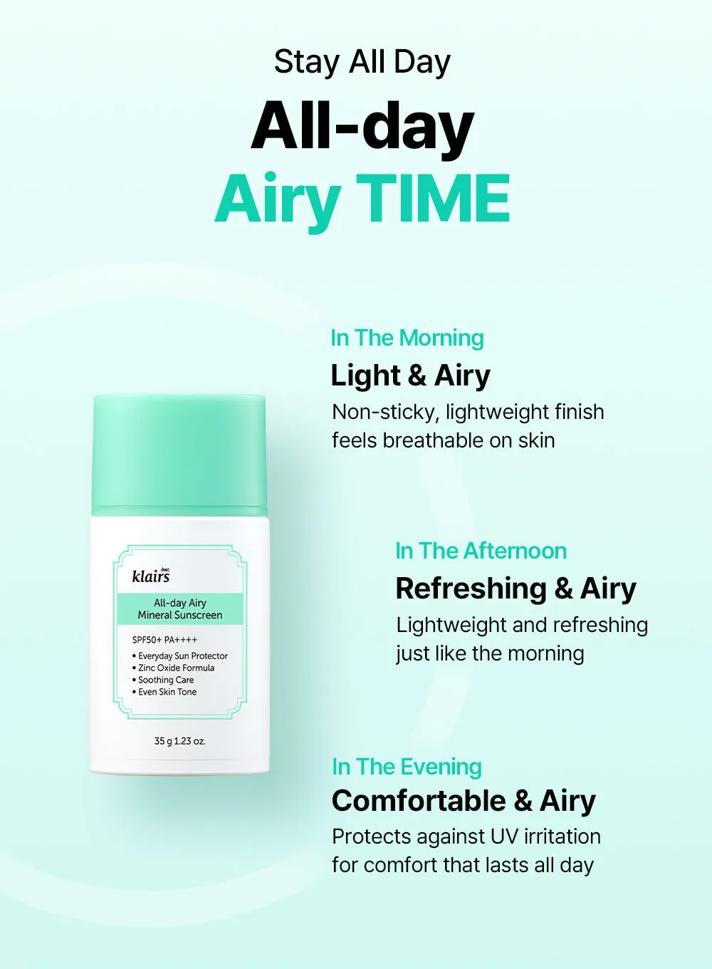 All-day Airy Mineral Sunscreen 1 1 Special set (35g * 2ea)