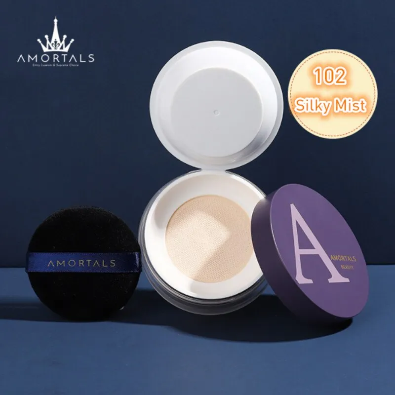 Amortals Extra Light Loose Clear Setting Foundation Powder 102 N