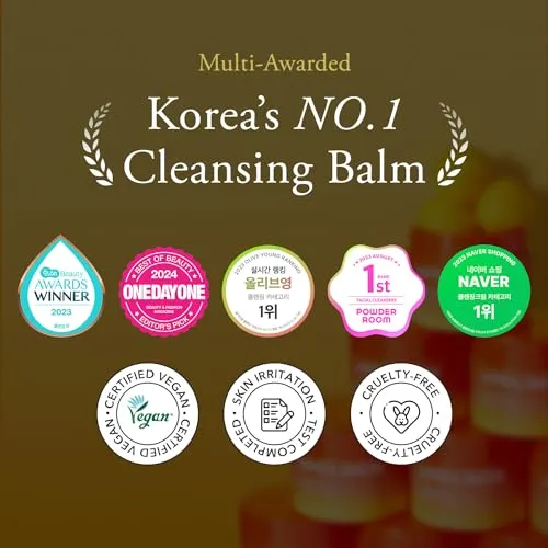 Aprilskin Carrotene IPMP Hydromelt Double Cleansing Makeup Remover Oil Balm Mini Size | Vegan | Blackheads Remover | Makeup Cleanser | Korean Skin Care | Kbeauty | Travel Size, 2 Packs