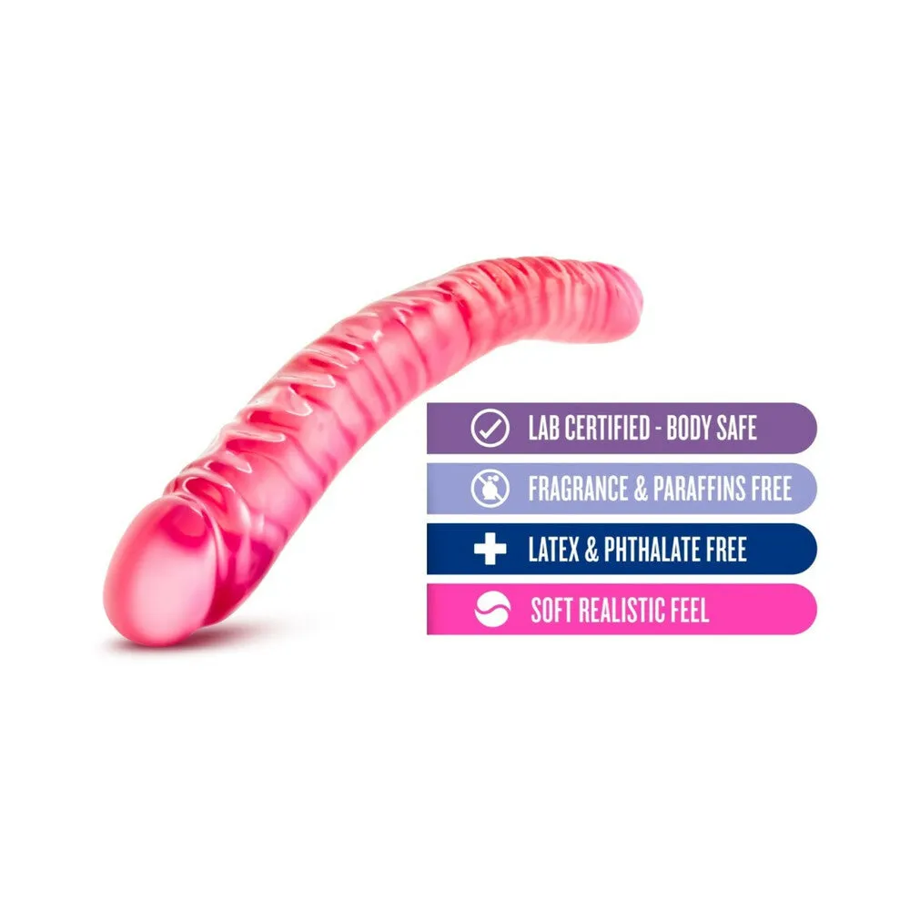 B Yours 18 in. Double Dildo Pink