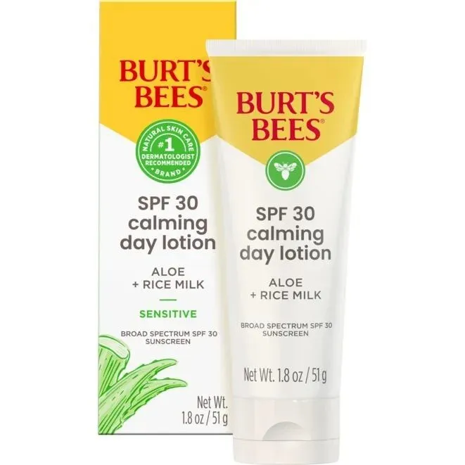 Burt's Bees Sensitive Solutions Calming Day Lotion SPF 30 1.8 oz. Lotion