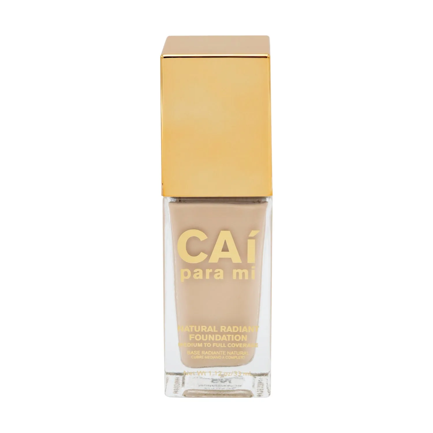 CAI PARA MI - Natural Radiant Foundation Nude - 1.12 fl oz (33 ml)