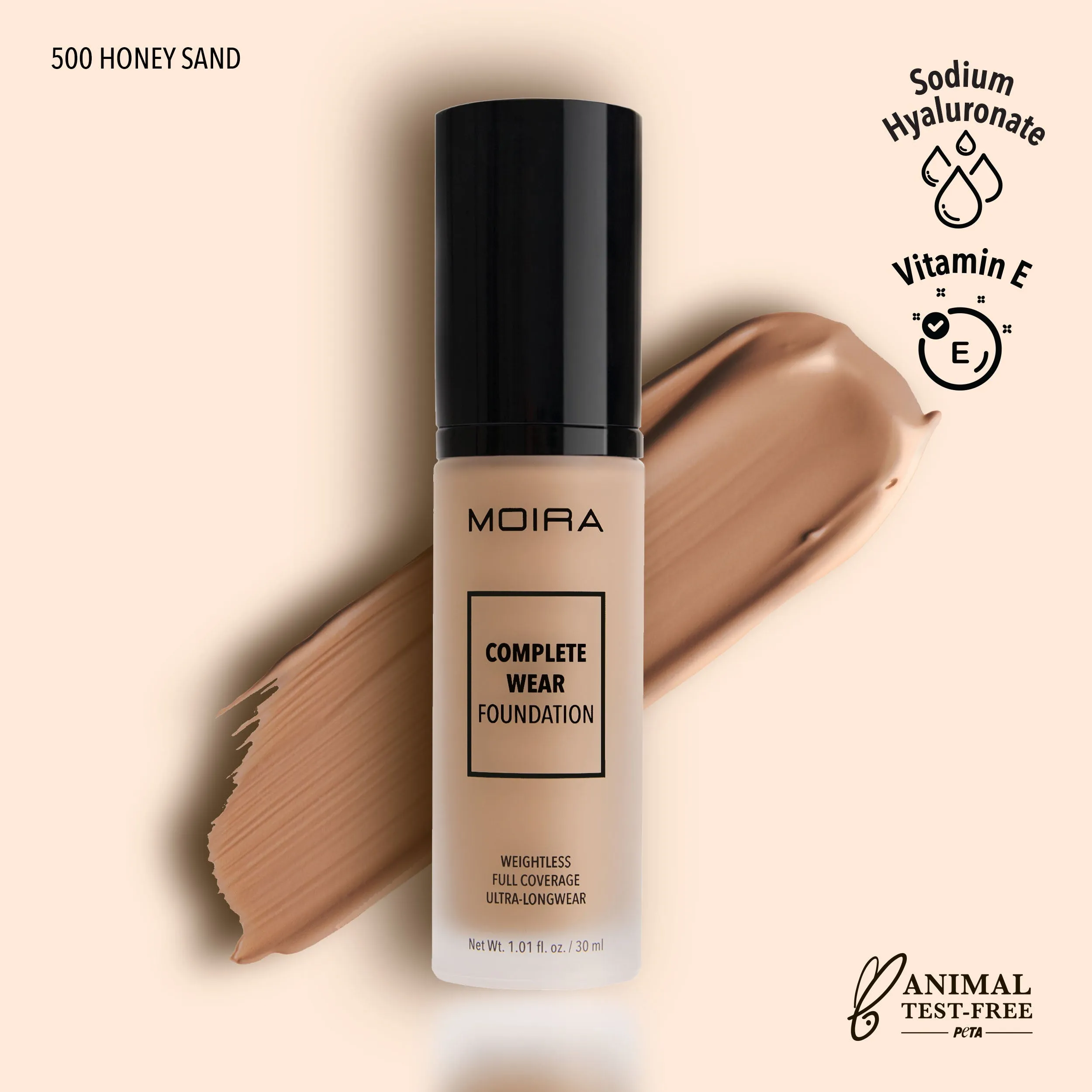 Complete Wear™ Foundation (500, Honey Sand)