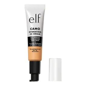 e.l.f. Hydrating Camo CC Cream, SPF 30, Color Correcting Full Coverage Foundation For A Dewy Finish, Vegan & Cruelty-Free, Medium 310 C