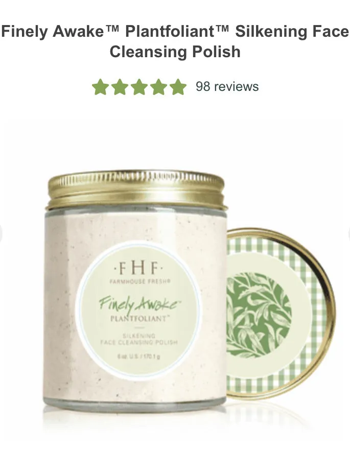 FHF FINELY AWAKE PLANTFOLIANT CLEANSING