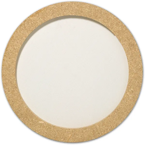 Fredrix TARA Round Stretched Canvas 12"or 30.48 cm