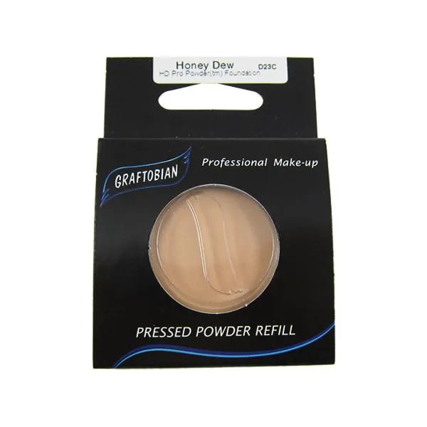 Graftobian 12-Color Dual Finish Foundation Powder - Palette Refill