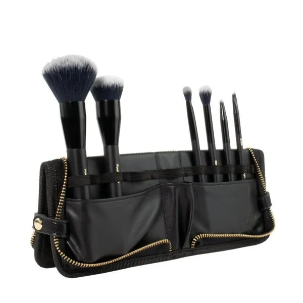 INIKA 6 Piece Vegan Makeup Brush Set