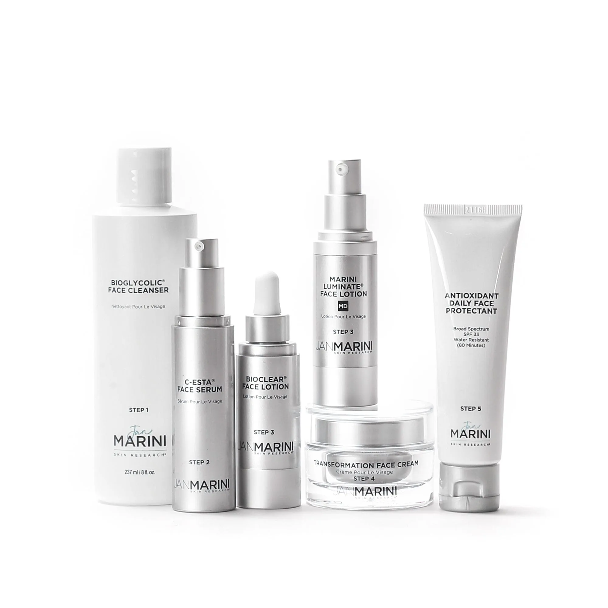 Jan Marini Skin Care Management System MD - Normal/Combination Skin with Antioxidant Daily Face Protectant SPF 33