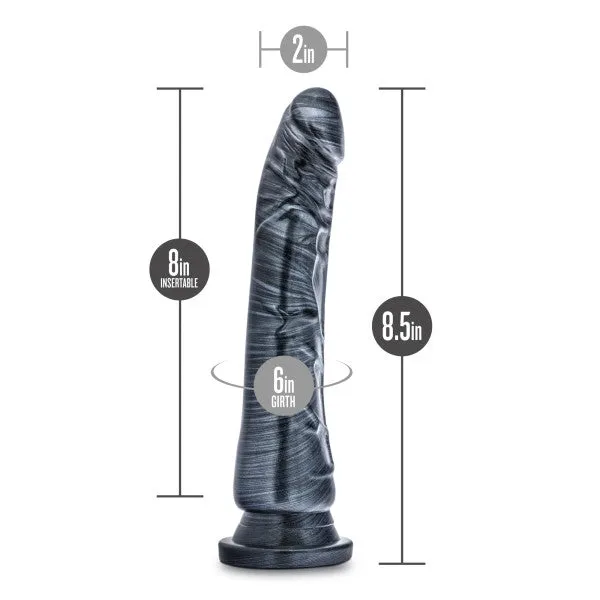 Jet Blaq Carbon Metallic Black Dildo