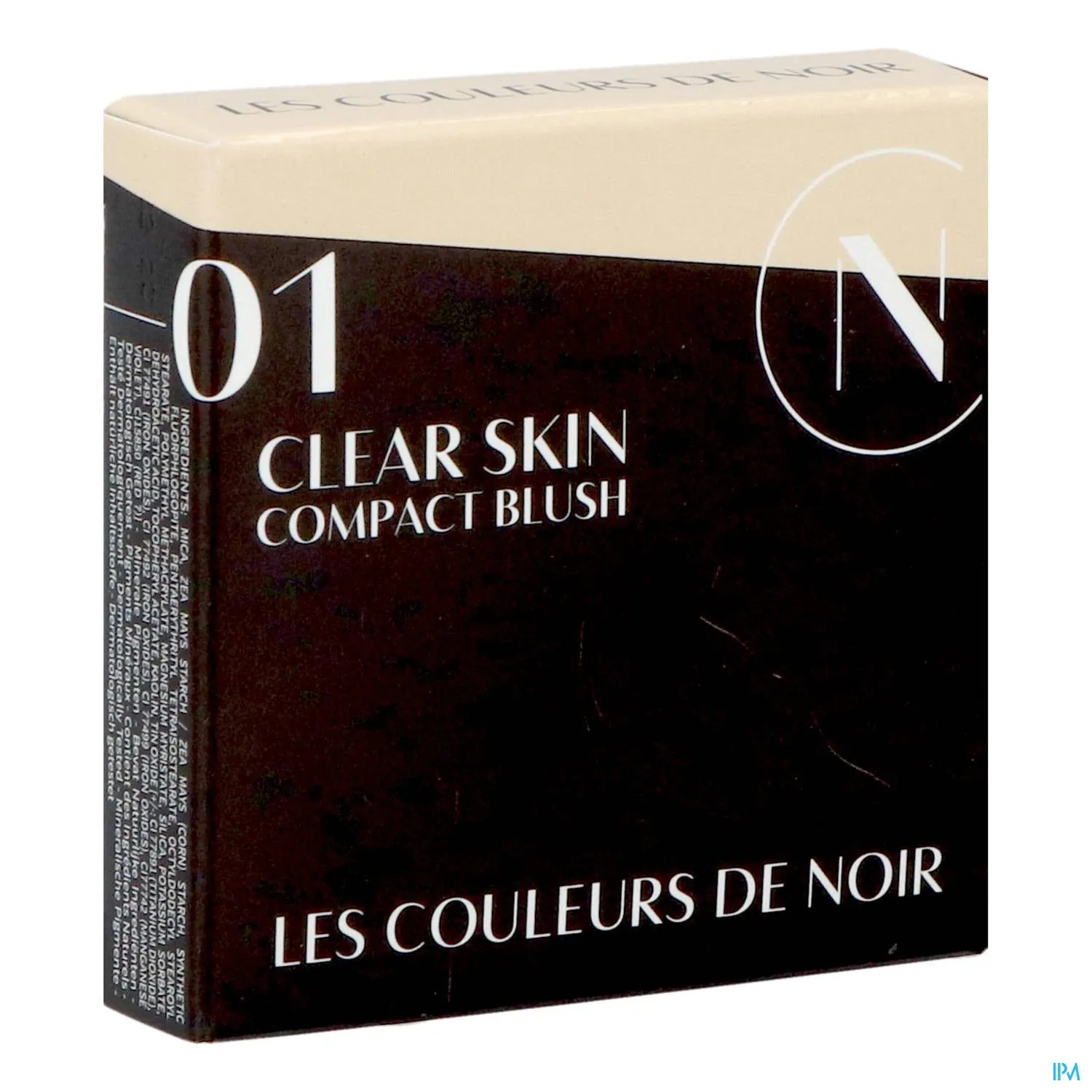 Les Couleurs De Noir Soft Touch Blush Z/talc 01