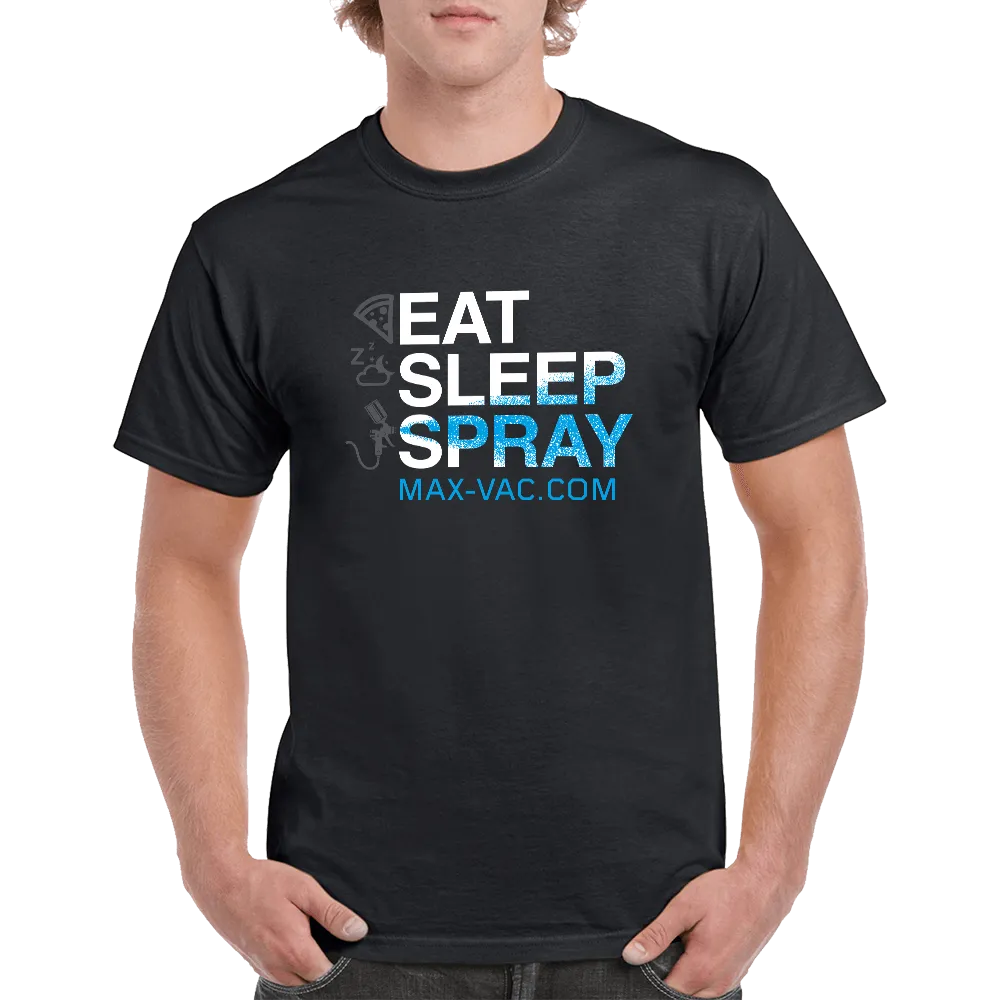 MAXVAC Eat Sleep Spray Deluxe T-Shirt