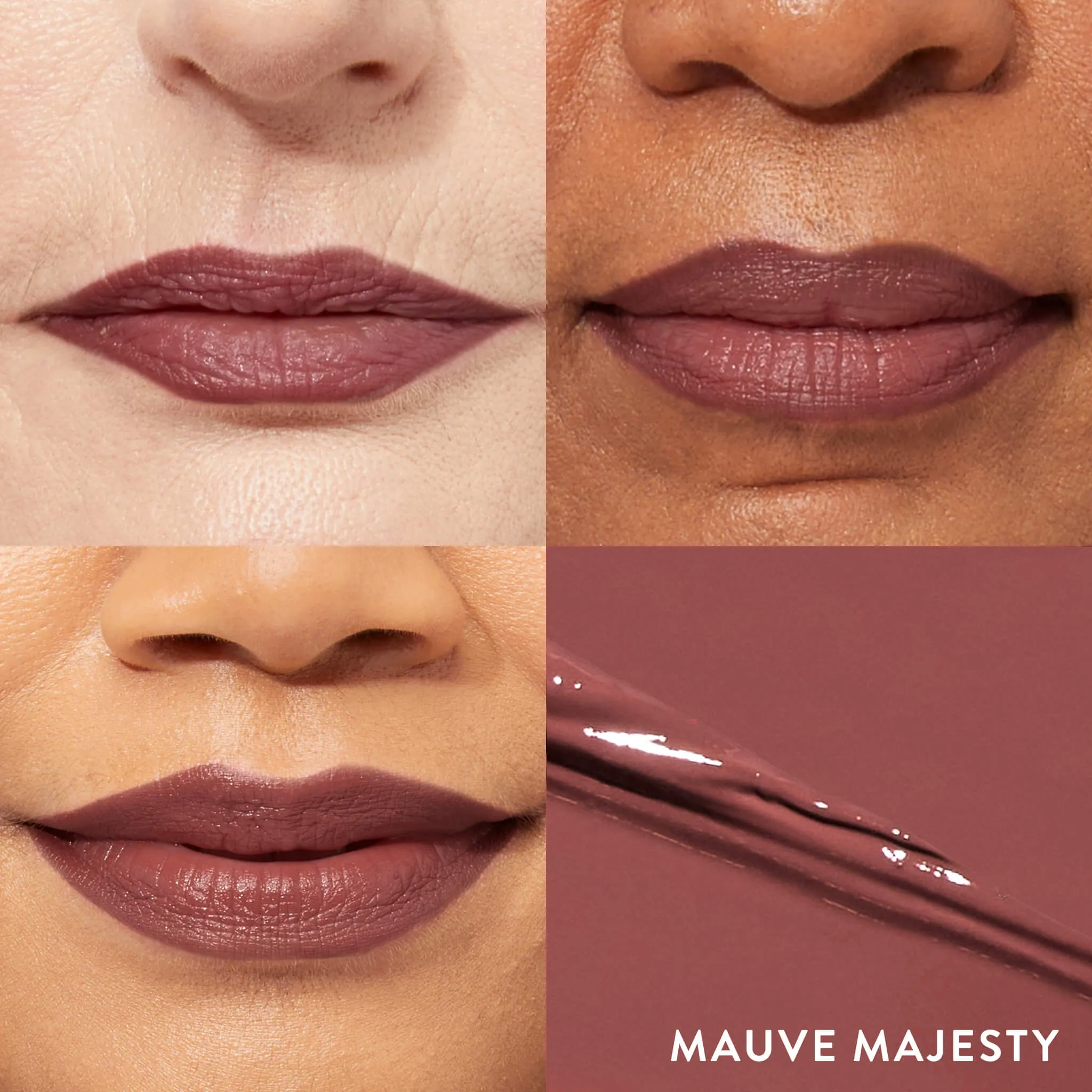 Modern Classic Cream Lipstick Trio (Mauve Majesty, Real Rosy, Novel Neutral)