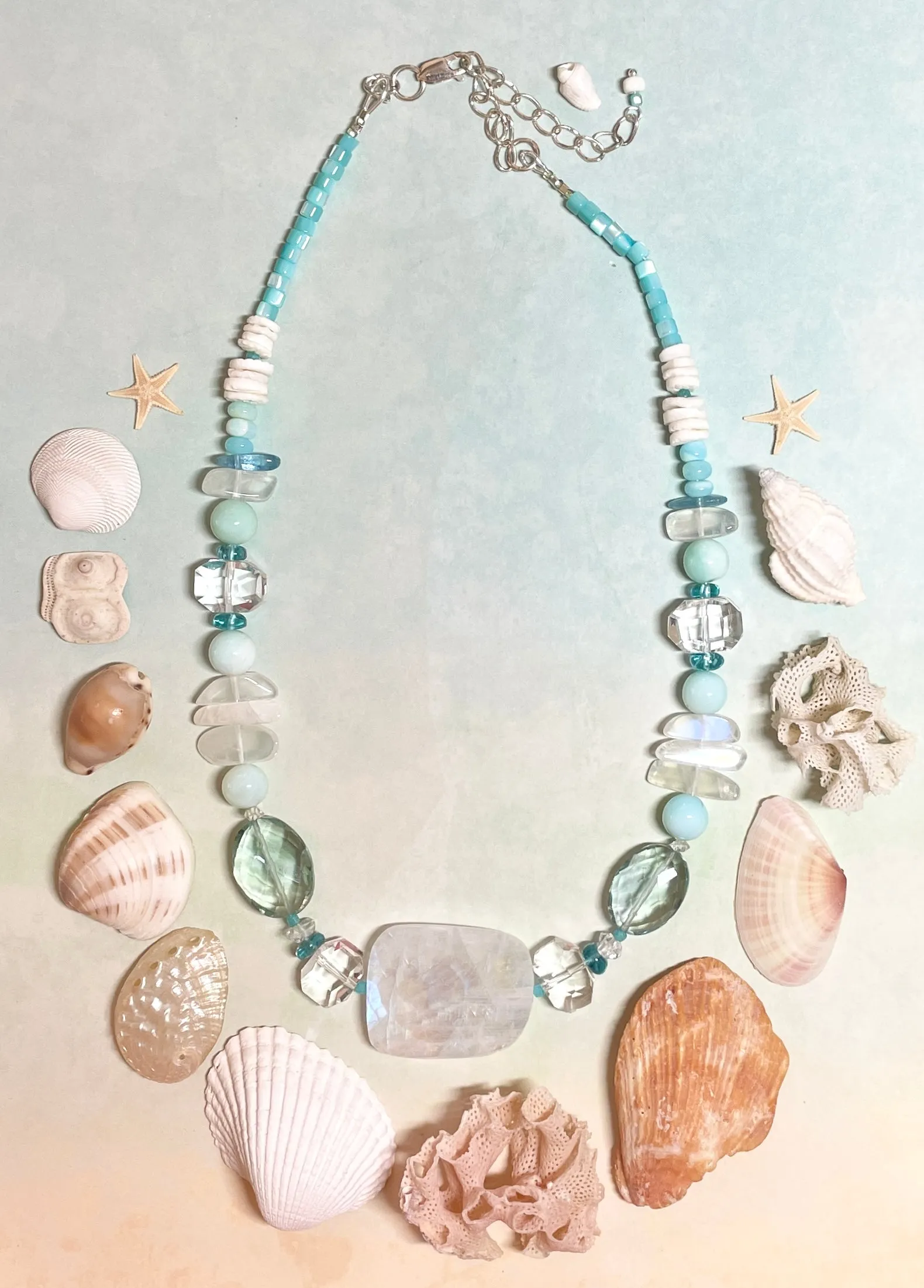 Necklace Histoire Wave Spray