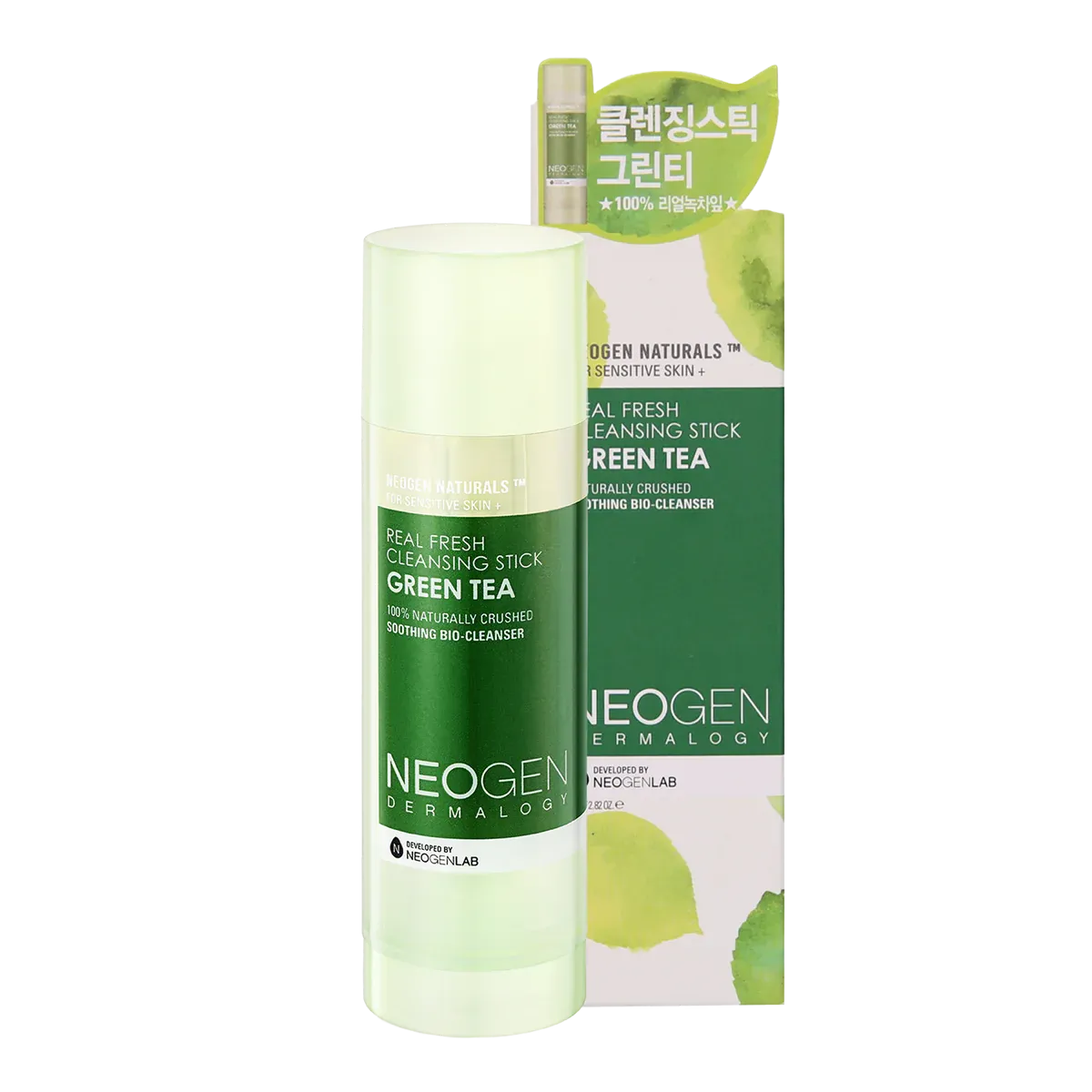 NEOGEN real fresh cleansing stick green tea عصا تنظيف البشرة بالشاي الاخضر من نيوجين