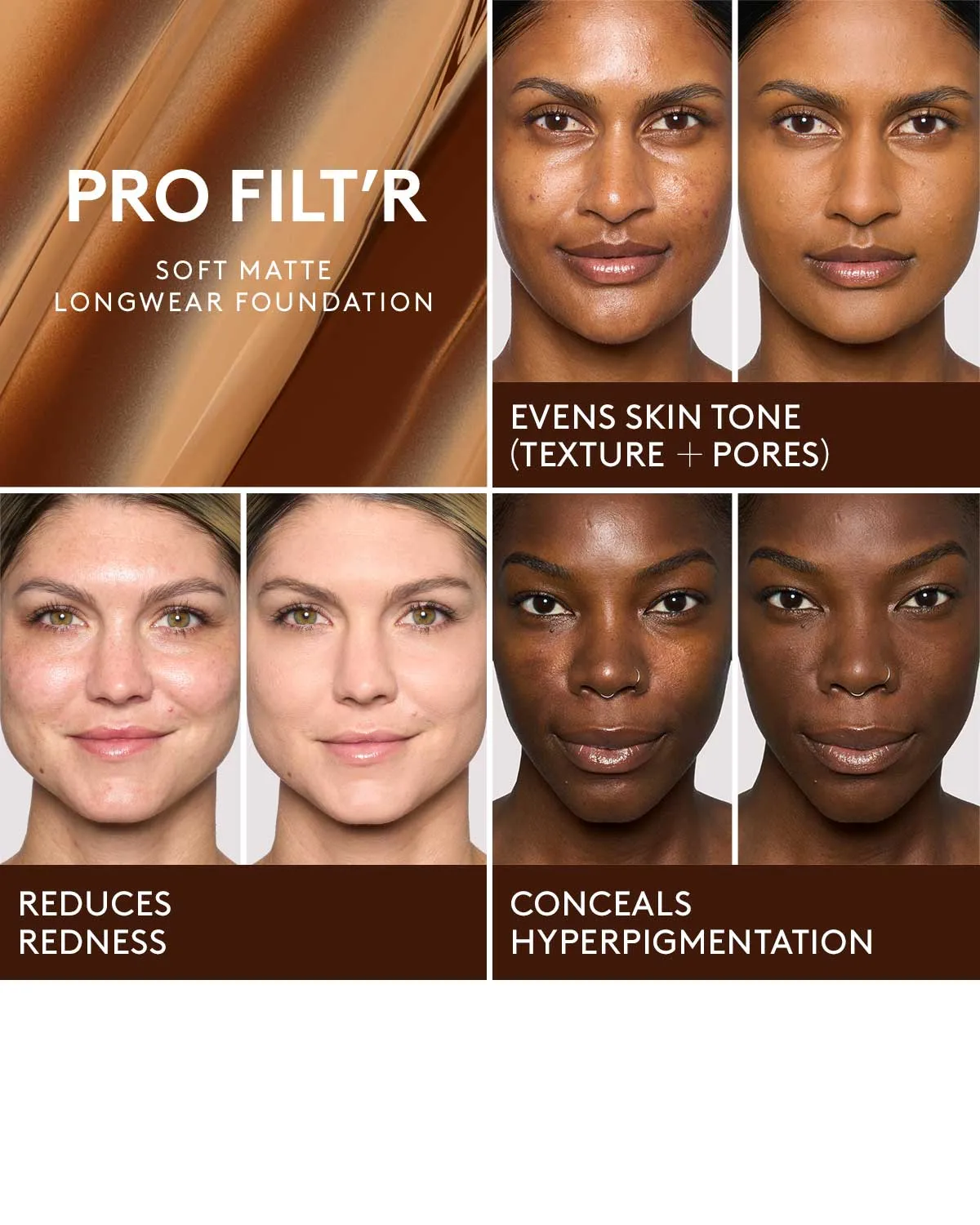 Pro Filt'r Soft Matte Longwear Foundation — #480