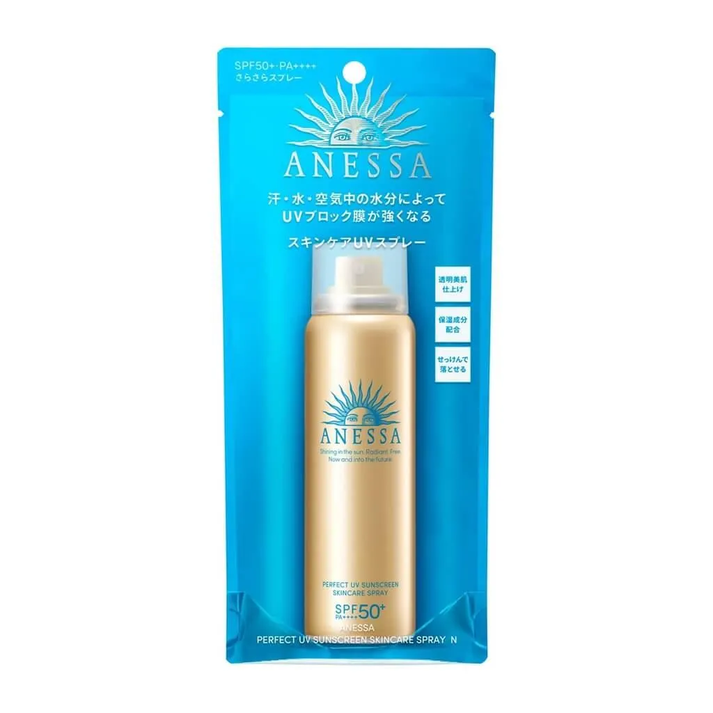 Shiseido Anessa Perfect UV Spray Sunscreen Aqua Booster SPF50  (60g)