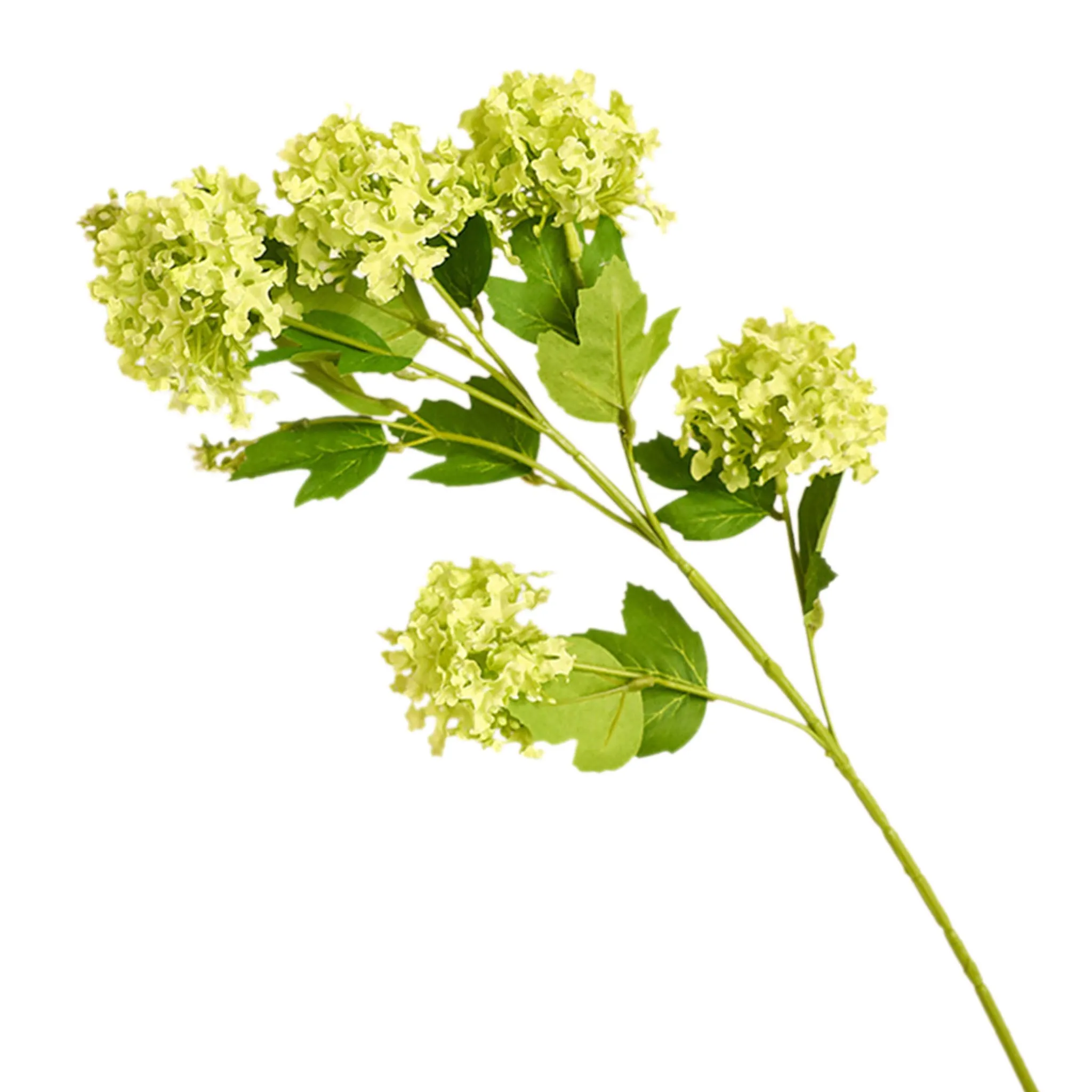 Tall Stem Artificial Silk Hydrangea Spray Flowers