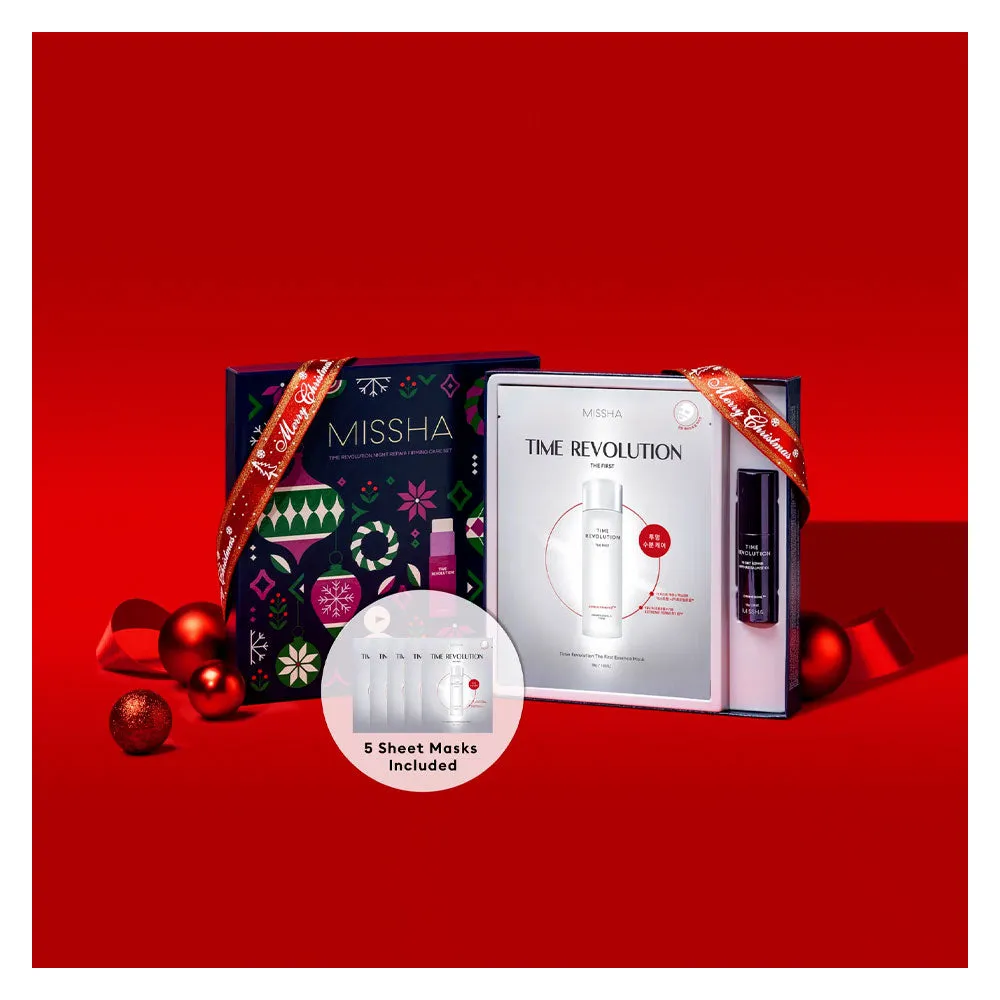 Time Revolution Night Repair Firming Care Set [Holiday Edition]