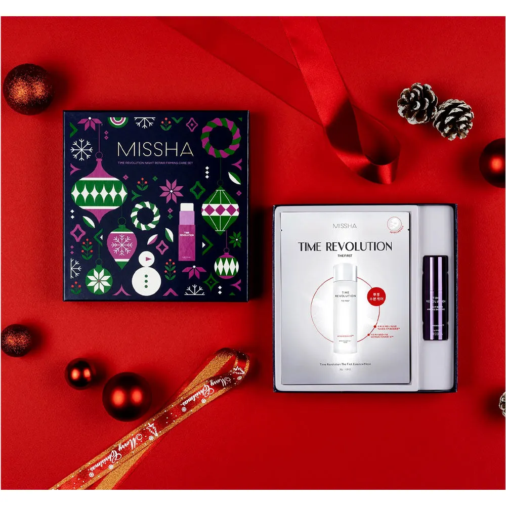 Time Revolution Night Repair Firming Care Set [Holiday Edition]