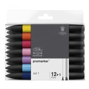 Winsor & Newton Promarker 12 1 Set No. 1